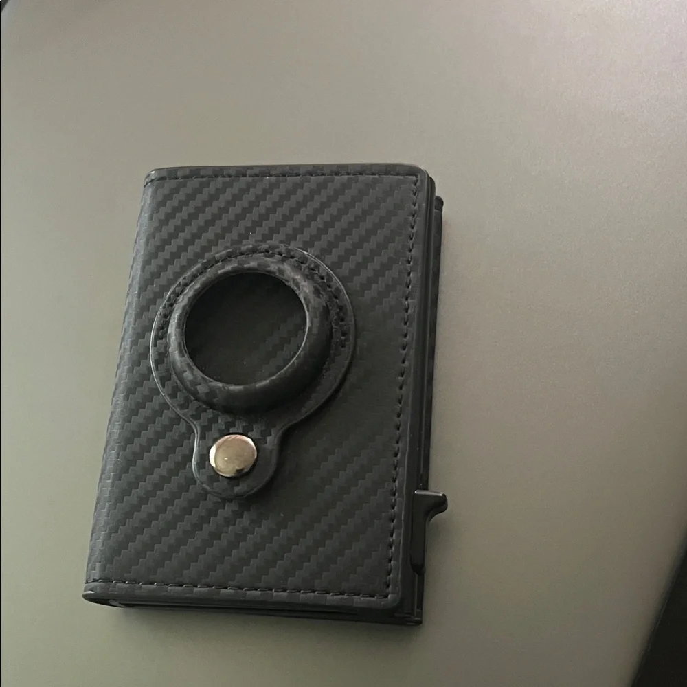 Carbon Fiber Card Holder Case for Smartphones